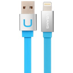 USAMS藍色數據線 iPhone 6 Plus、5s、5的理想充電伴侶